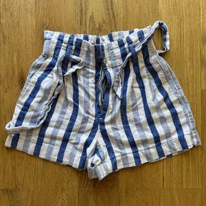 Madewell Linen/Cotton Shorts - Sz 2